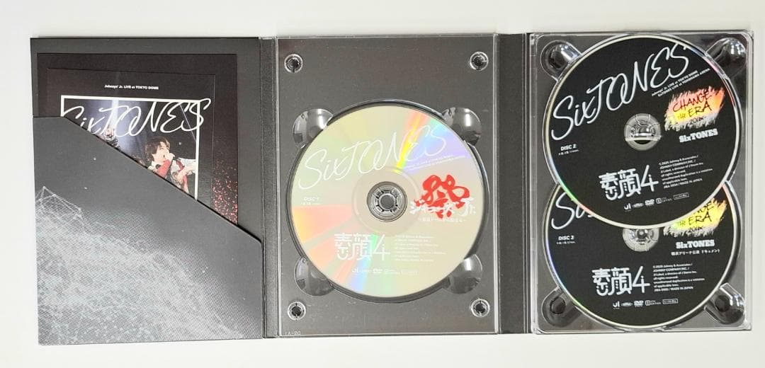 【正規品】素顔4 SixTONES盤 DVD（G454）
