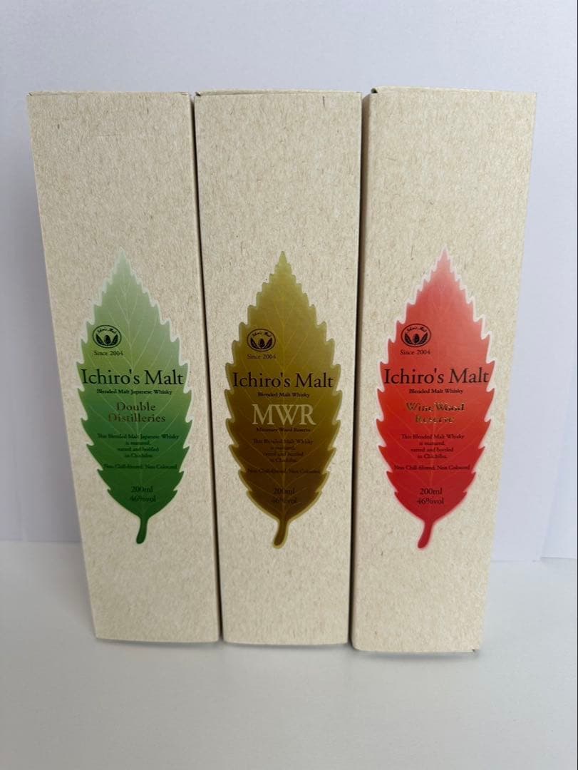 イチローズモルト 3本セット DD WWR MWR
