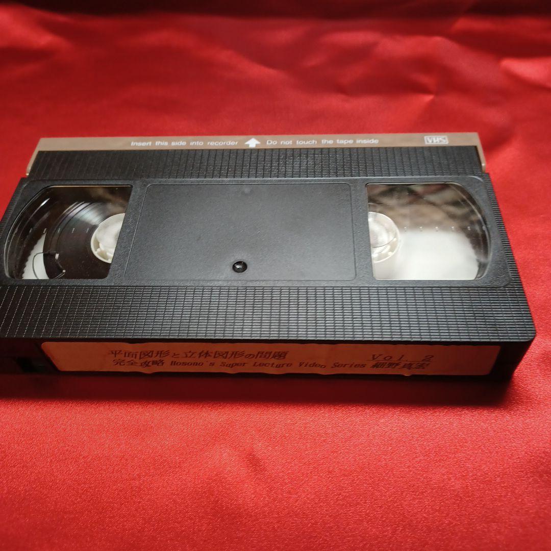 細野 平面図形と立体の図形問題完全攻略ビデオ　2本