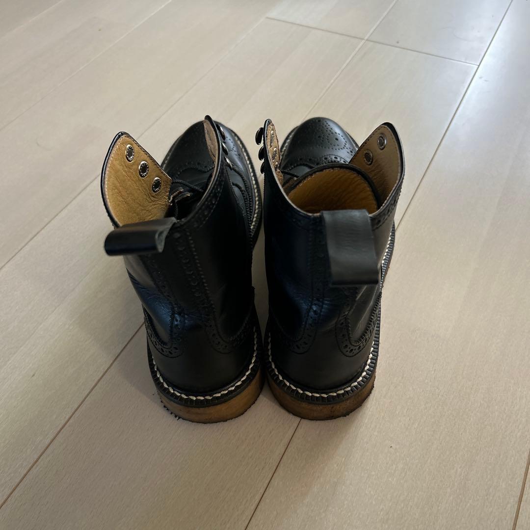 美品！ドライボーンズ ギリーブーツ　ブラック