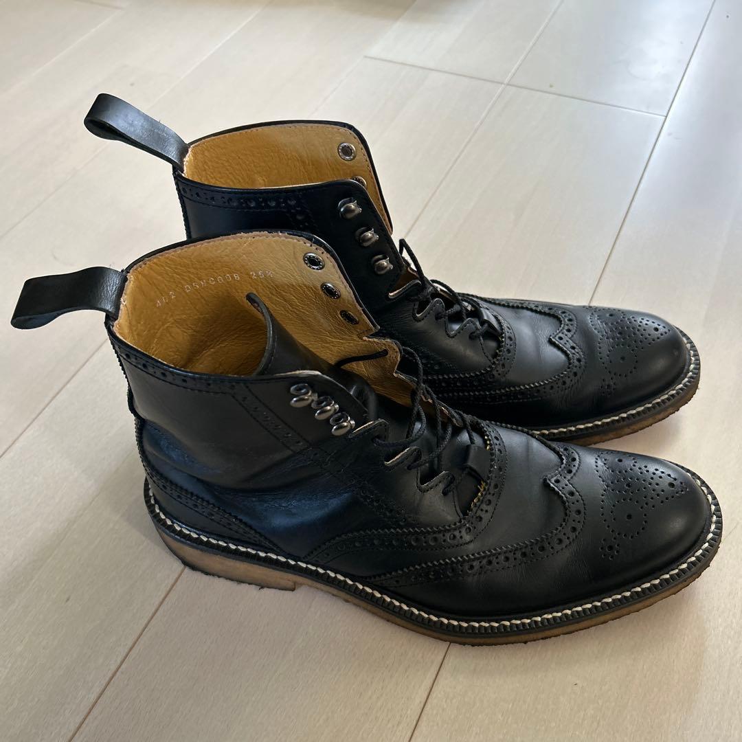 美品！ドライボーンズ ギリーブーツ　ブラック