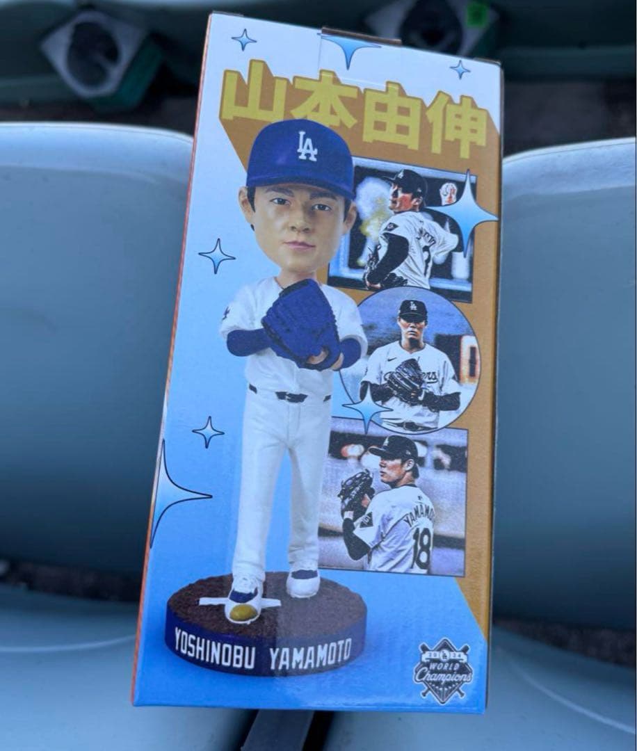 山本由伸　ボブルヘッド　ロサンゼルス　ドジャース　来場者限定　新品