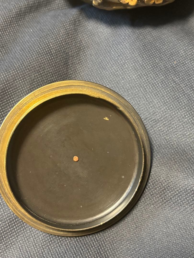 龍　茶道具 鉄瓶　亀文堂鉄壺　梅と竹の彫刻