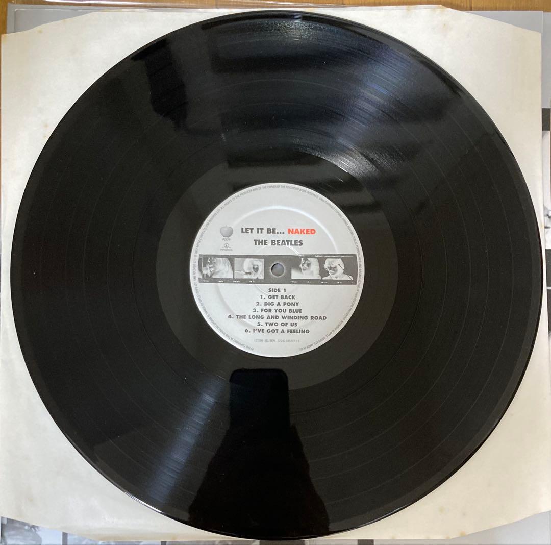 稀少EU初回誤表記Let It Be NakedビートルズBeatlesレコード