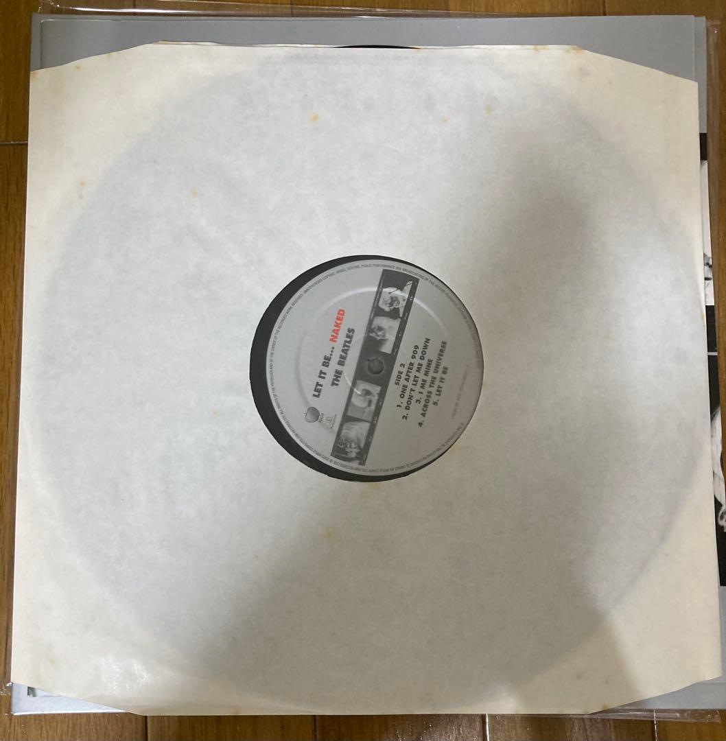 稀少EU初回誤表記Let It Be NakedビートルズBeatlesレコード