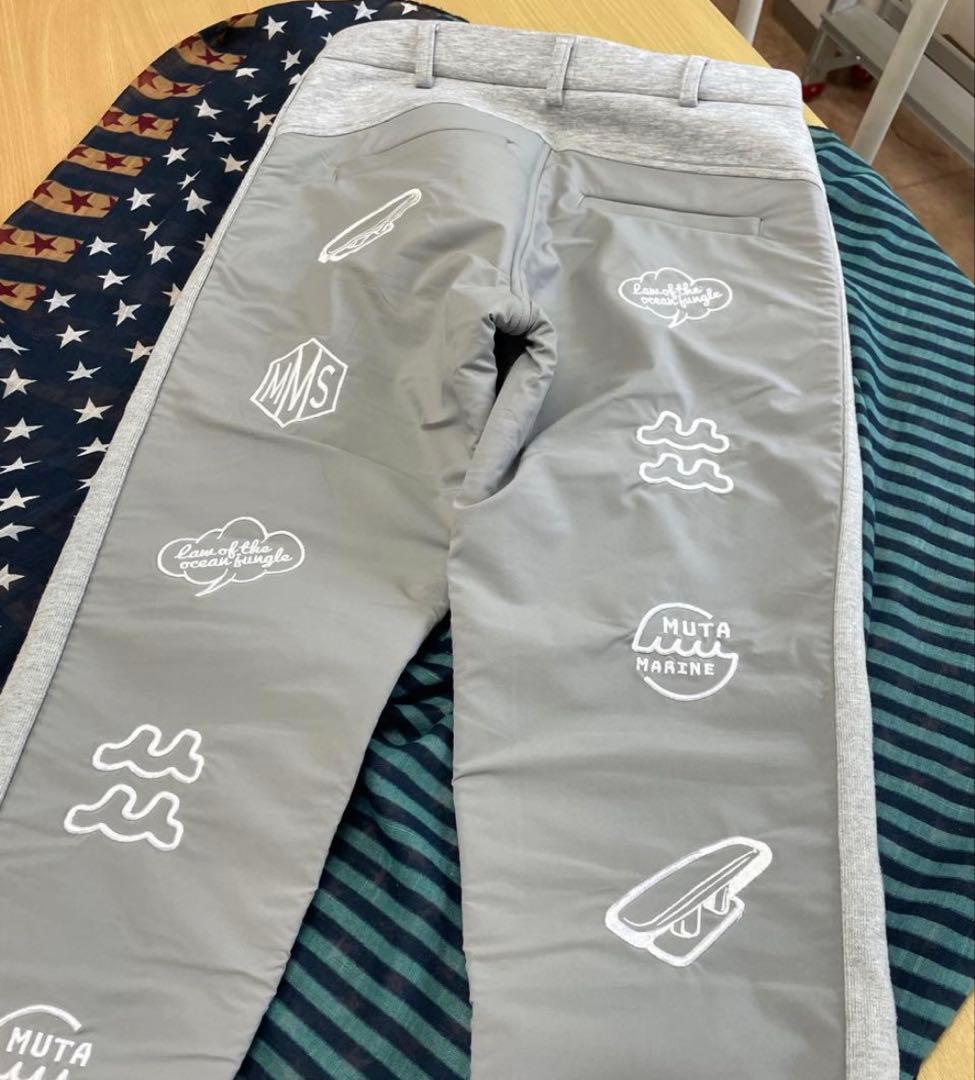 muta marine セットアップ　ボンディンググレー　ベストM パンツS