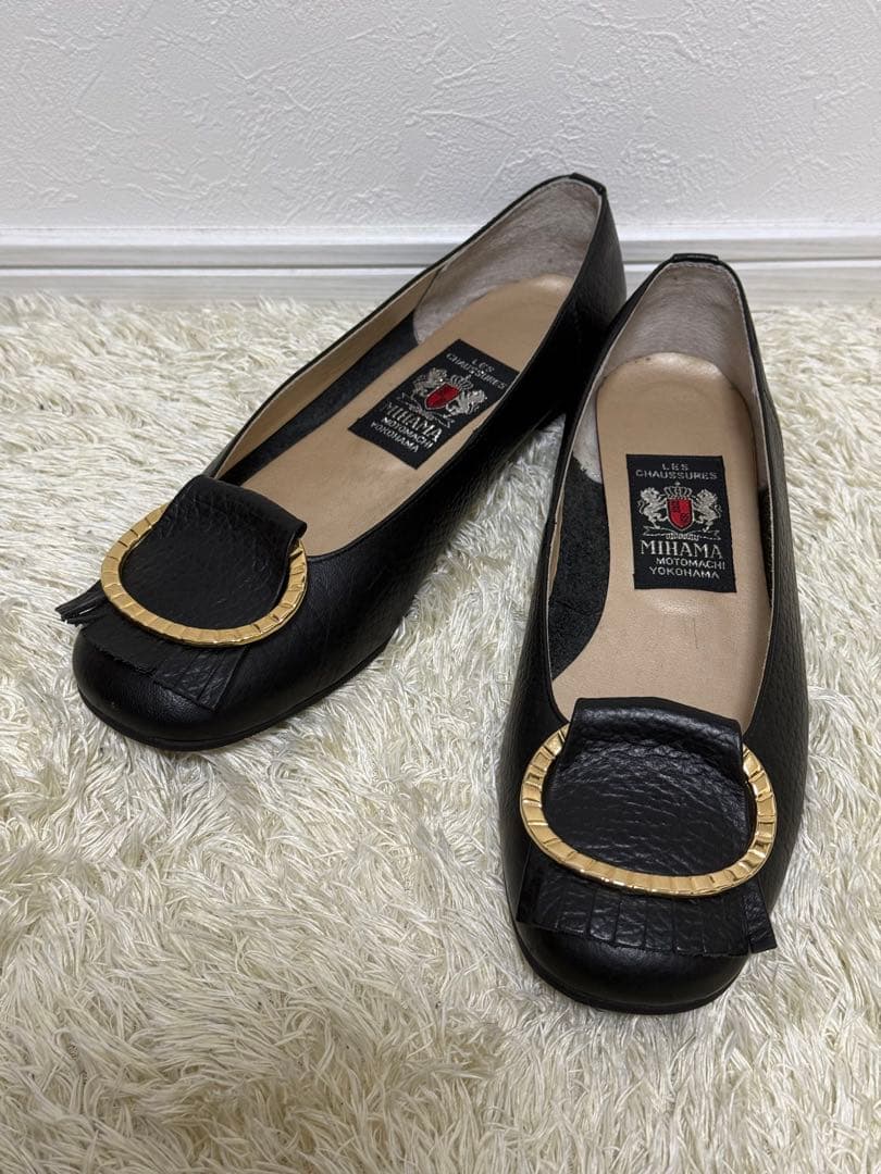 さくらさん専用ページミハマ　カッターシューズ　フラットパンプス
