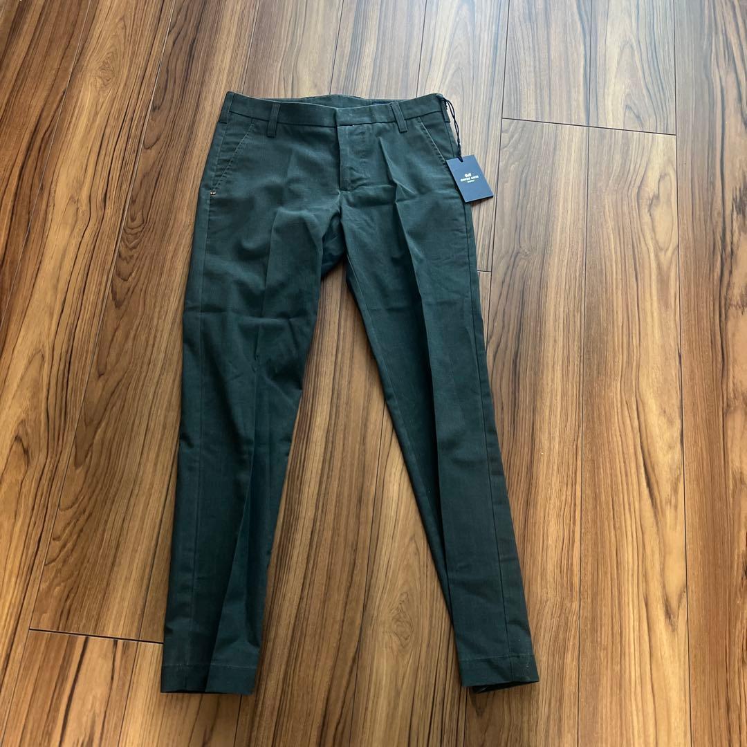 ENTRE AMIS グリーンスラックス サイズ31