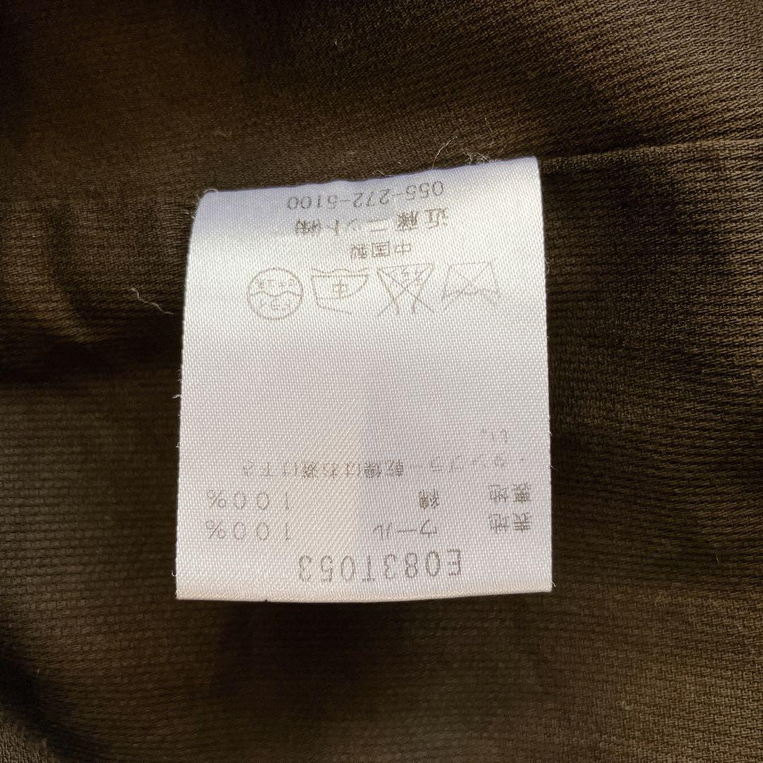 美品✦ฺevam eva/エヴァム　エヴァ　ウールコート　ブラウン