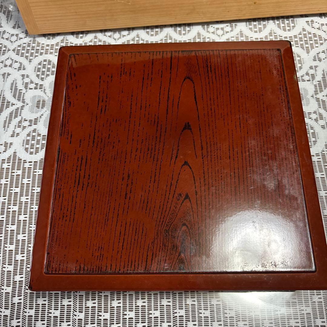 松花堂弁当箱　　陶器付き 4セット