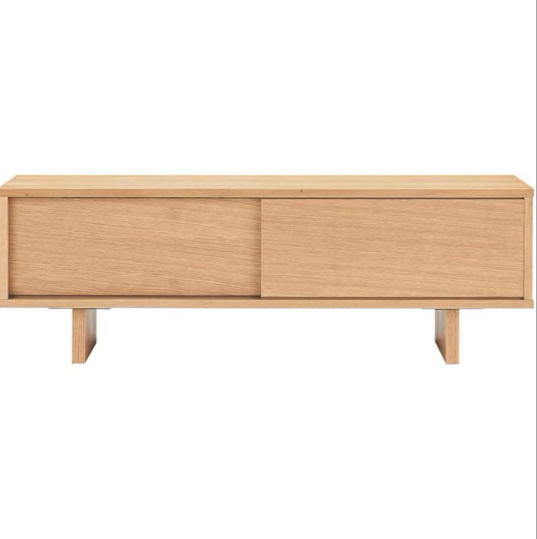 【美品】無印良品 MUJI テレビ台 テレビボード AVラック オーク材
