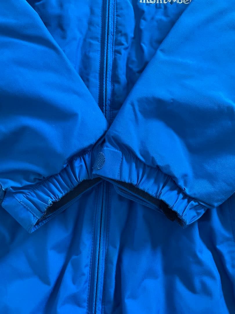 mont-bell 子ども用スキーウェア 青　120cm つなぎ　美品