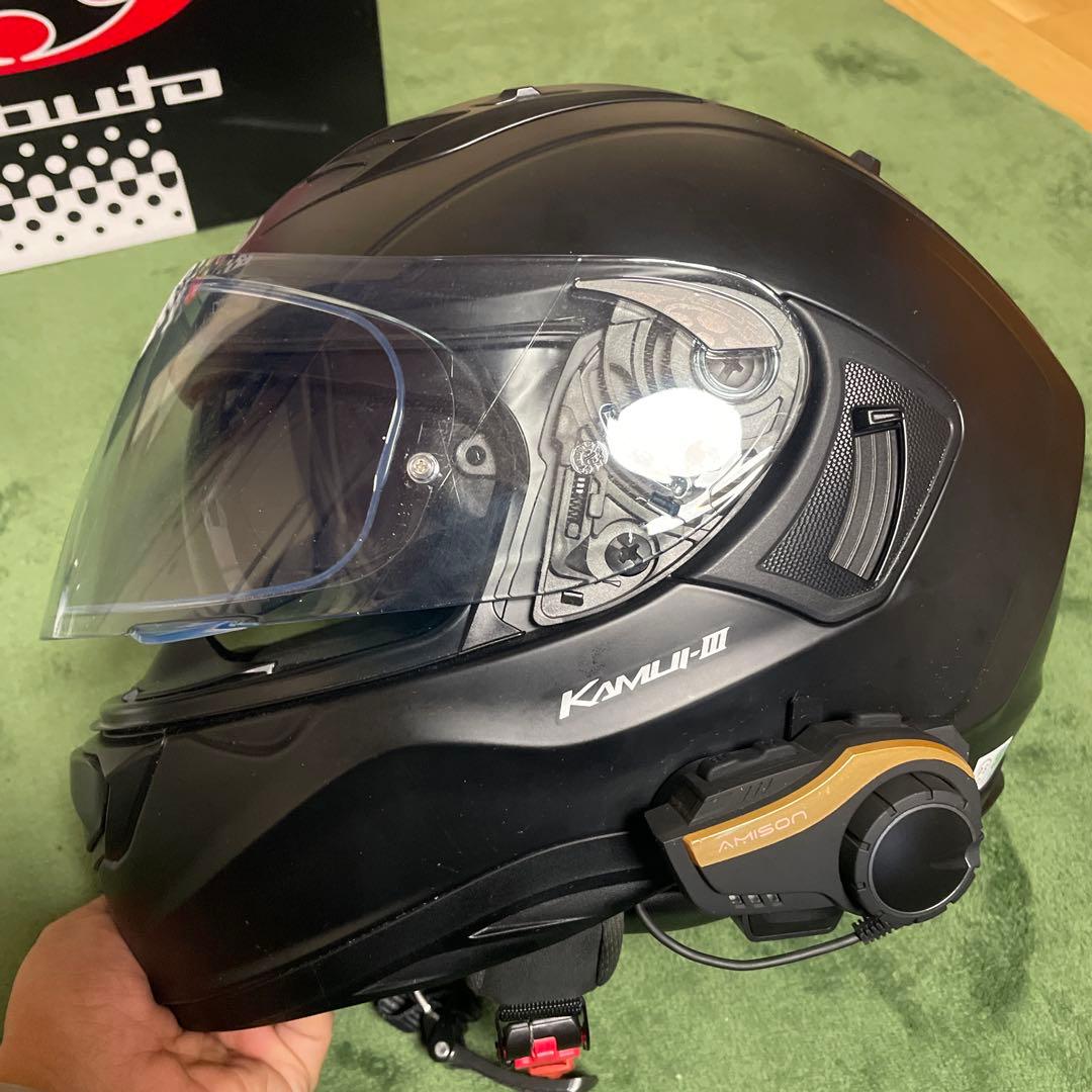 OGKカブト カムイ3 Mサイズ　フラットブラック