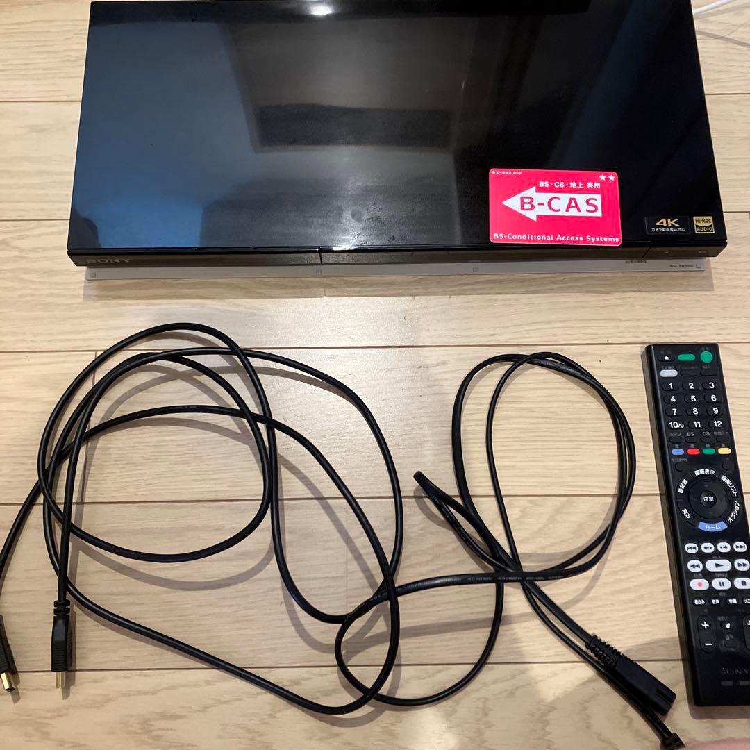 【SONY】ブルーレイレコーダー　BDZ-ZW1500 1TB 2018年製