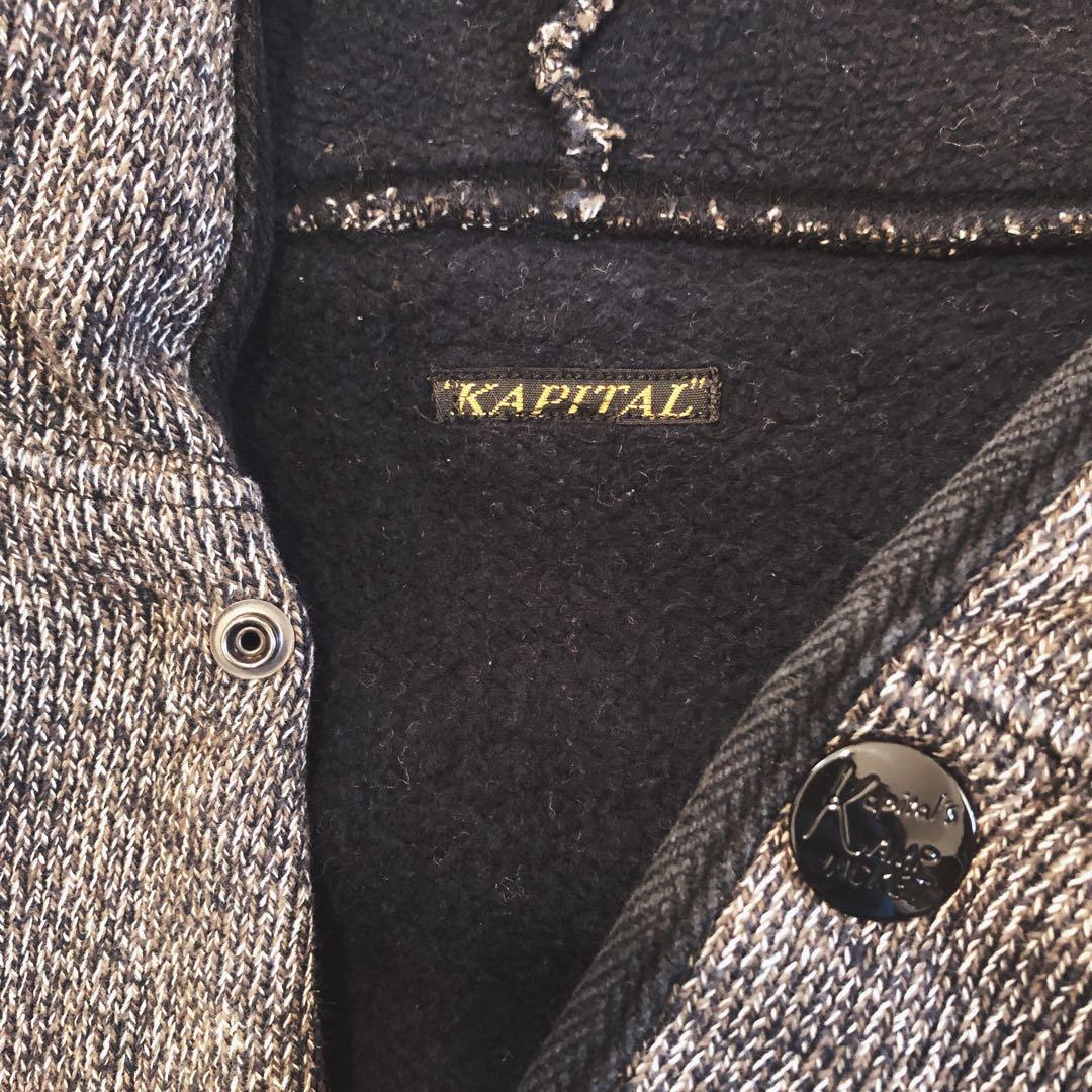 KAPITAL キャピタル ビーチ裏毛 フード ブルゾン