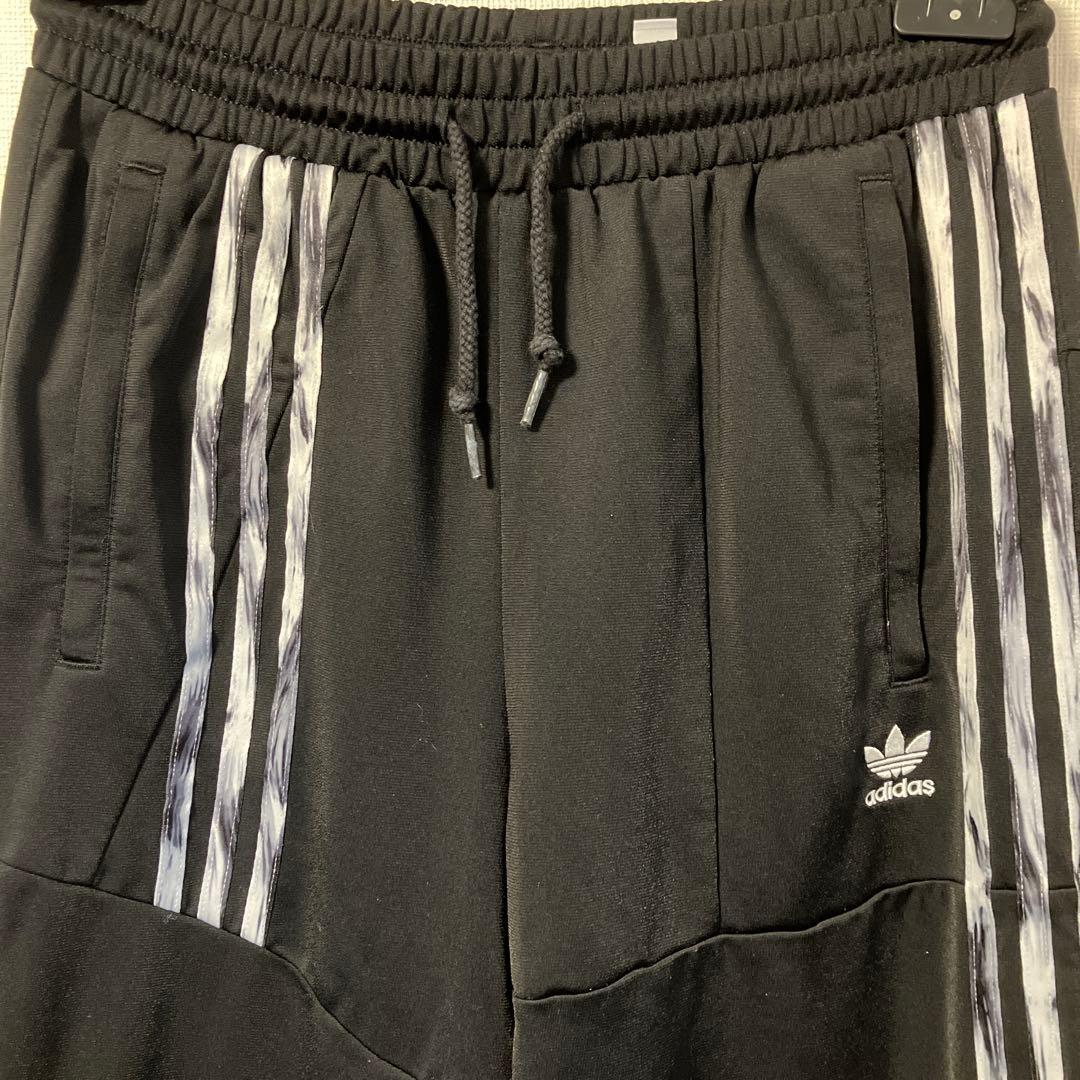 adidas×DANIELLE CATHARI 解体再構築トラックパンツ黒M