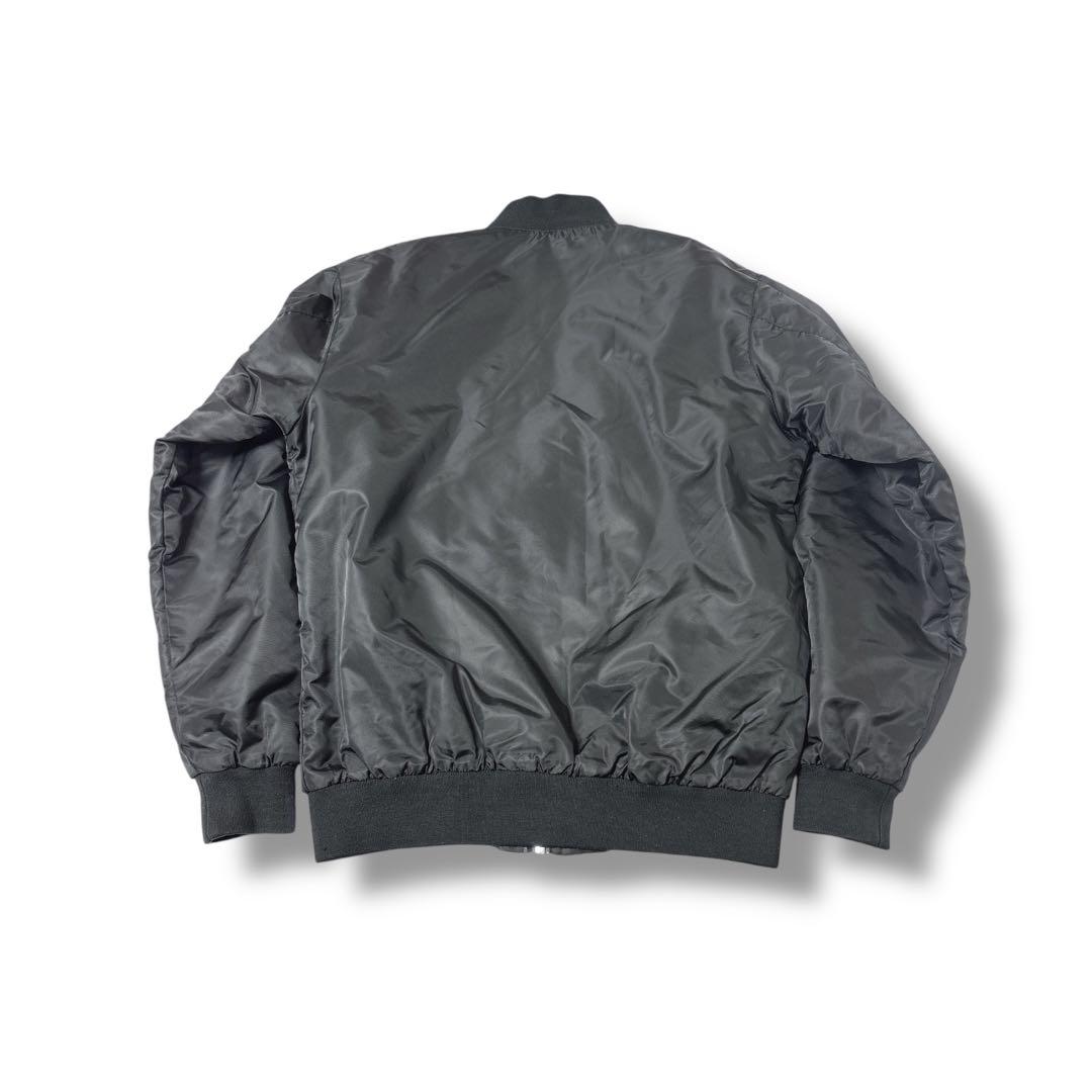 s*n様 ステューシー　ma1 ブラック　裏地シルバー　中綿入り　ボンバー　Lサ