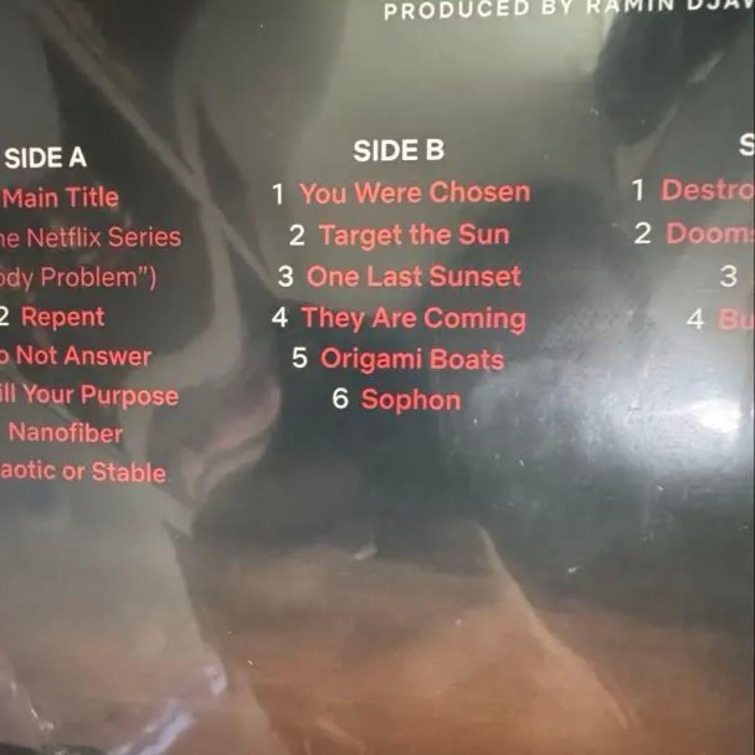 3 Body Problem サントラ 限定シルバー2LP 未開封