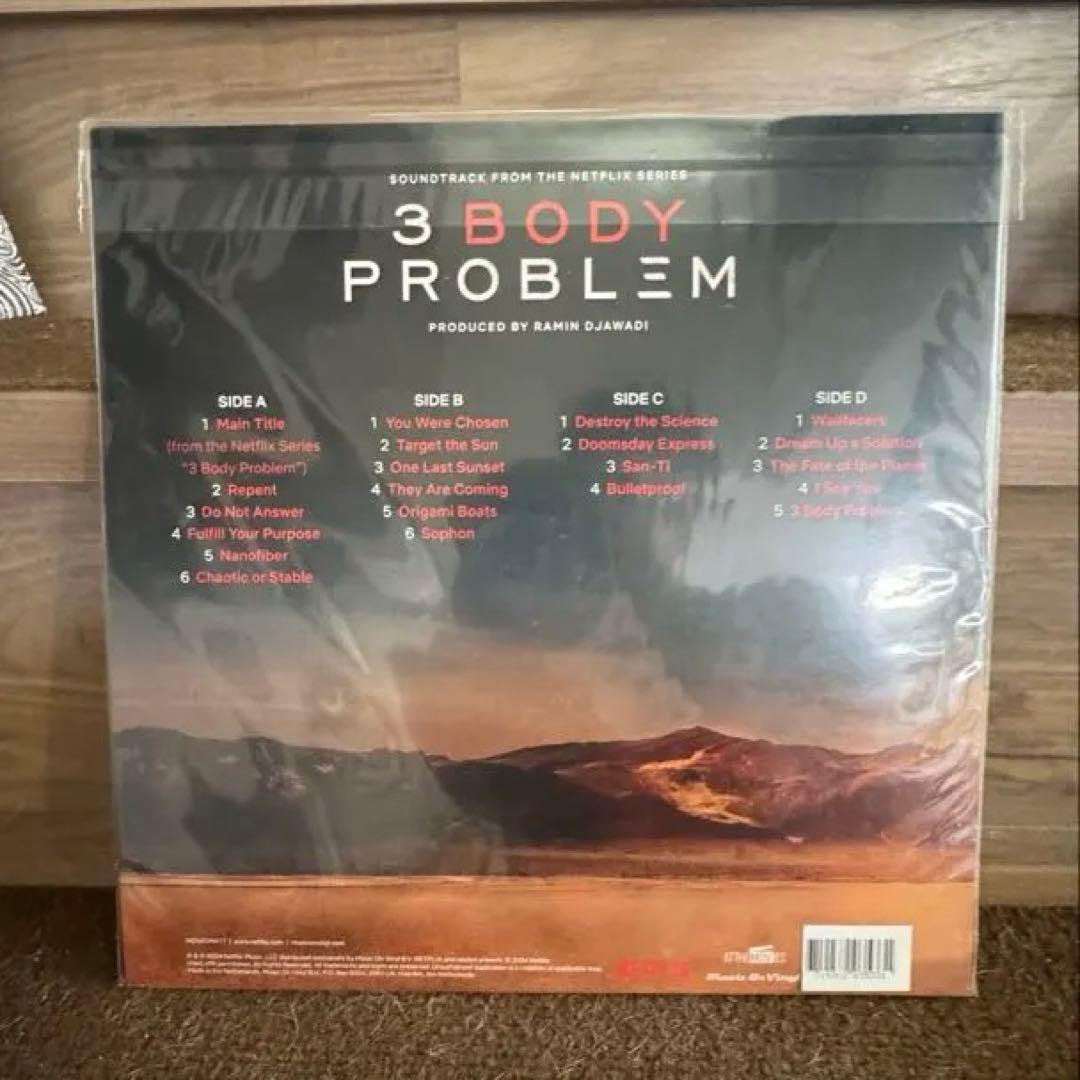 3 Body Problem サントラ 限定シルバー2LP 未開封