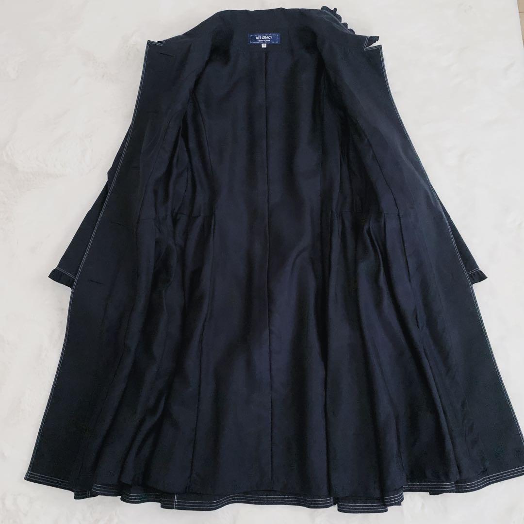 エムズグレイシー　エレガントコート 襟袖フリル リボン カタログ掲載 38