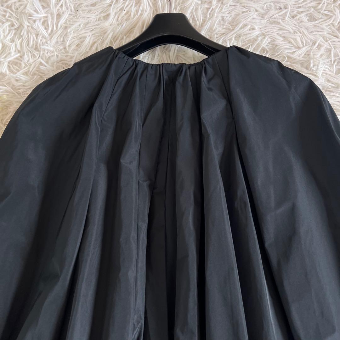 LE PHIL ルフィル ケープ バルーン ブルゾン ブラック