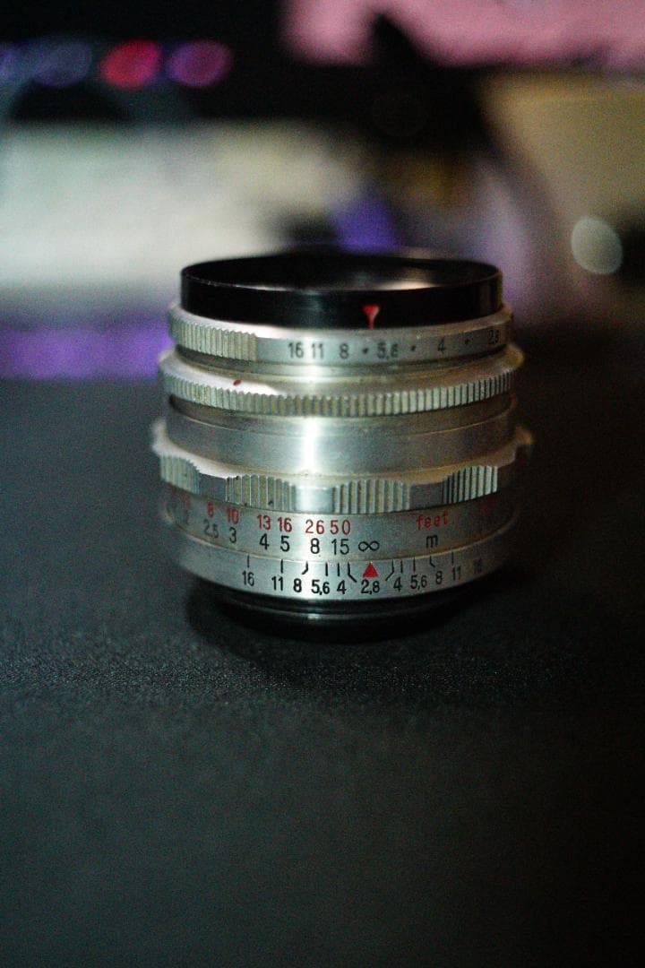 レンズ(単焦点) M42 Carl Zeiss Tessar 50mm f/2.8 T