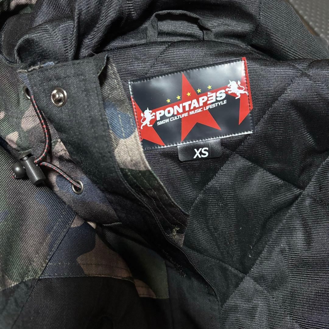 スノーボードウェア 上下セット 迷彩柄 スノボ