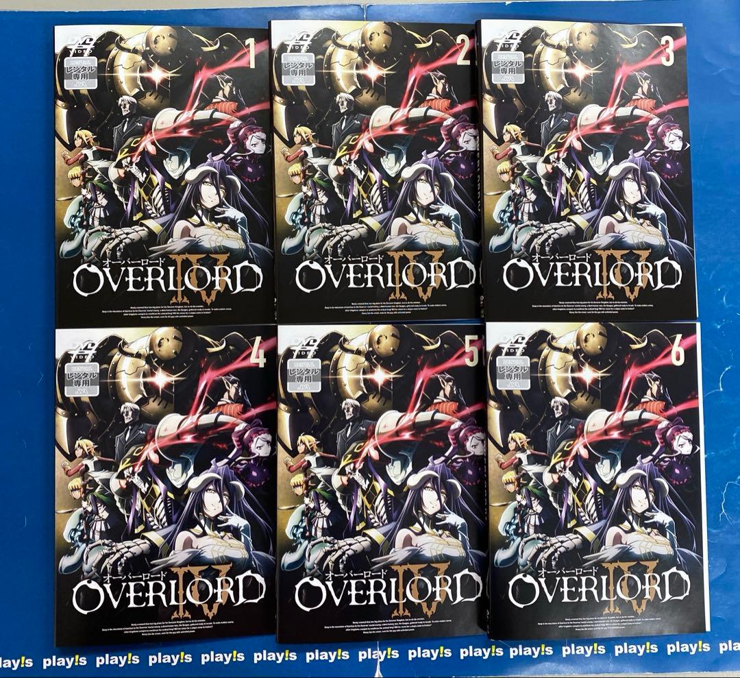 オーバーロードIV 全6巻セット レンタル落ち DVD