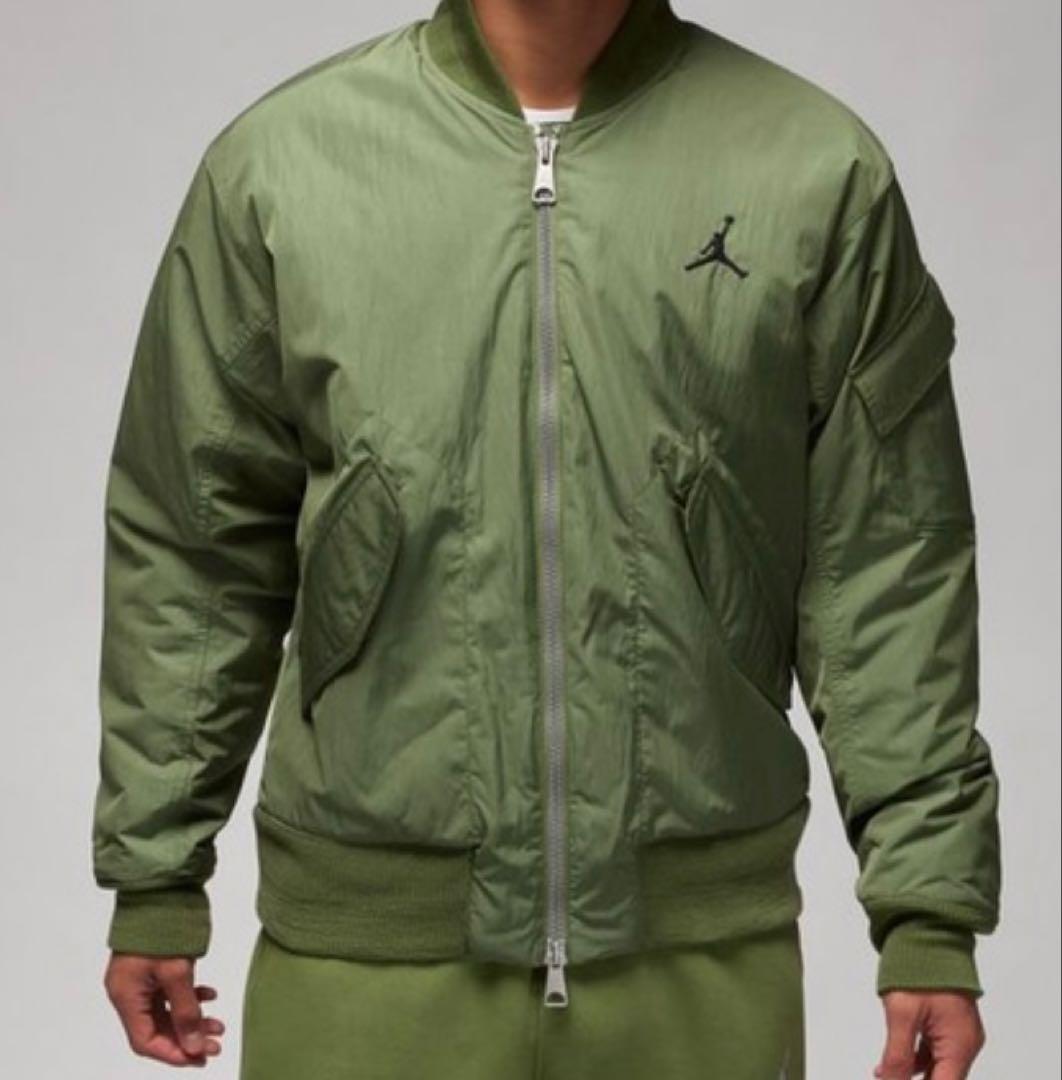 【新品未使用】ジョーダン　JORDAN ma-1 ジャケット　中綿　カーキ　M