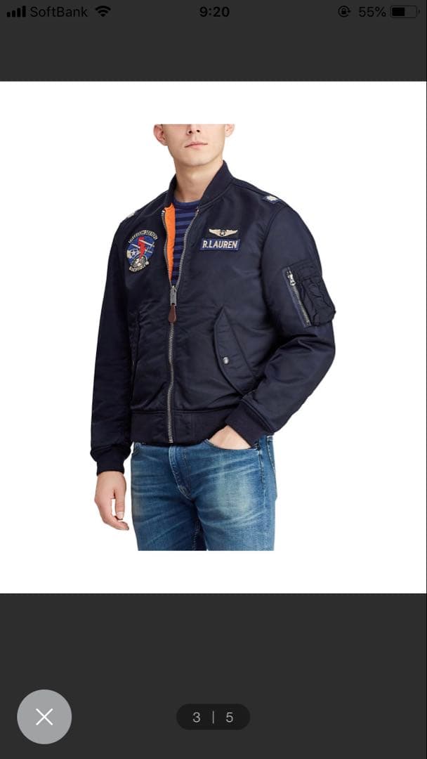 S*n様 正規品POLO RALPH LAUREN ツイル ボンバー ジャケット