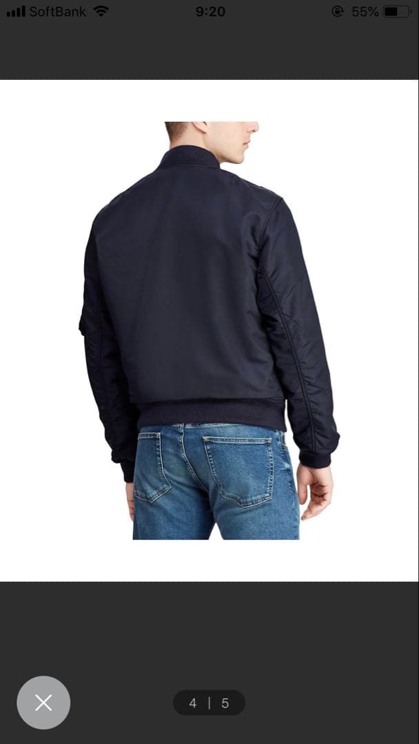 S*n様 正規品POLO RALPH LAUREN ツイル ボンバー ジャケット