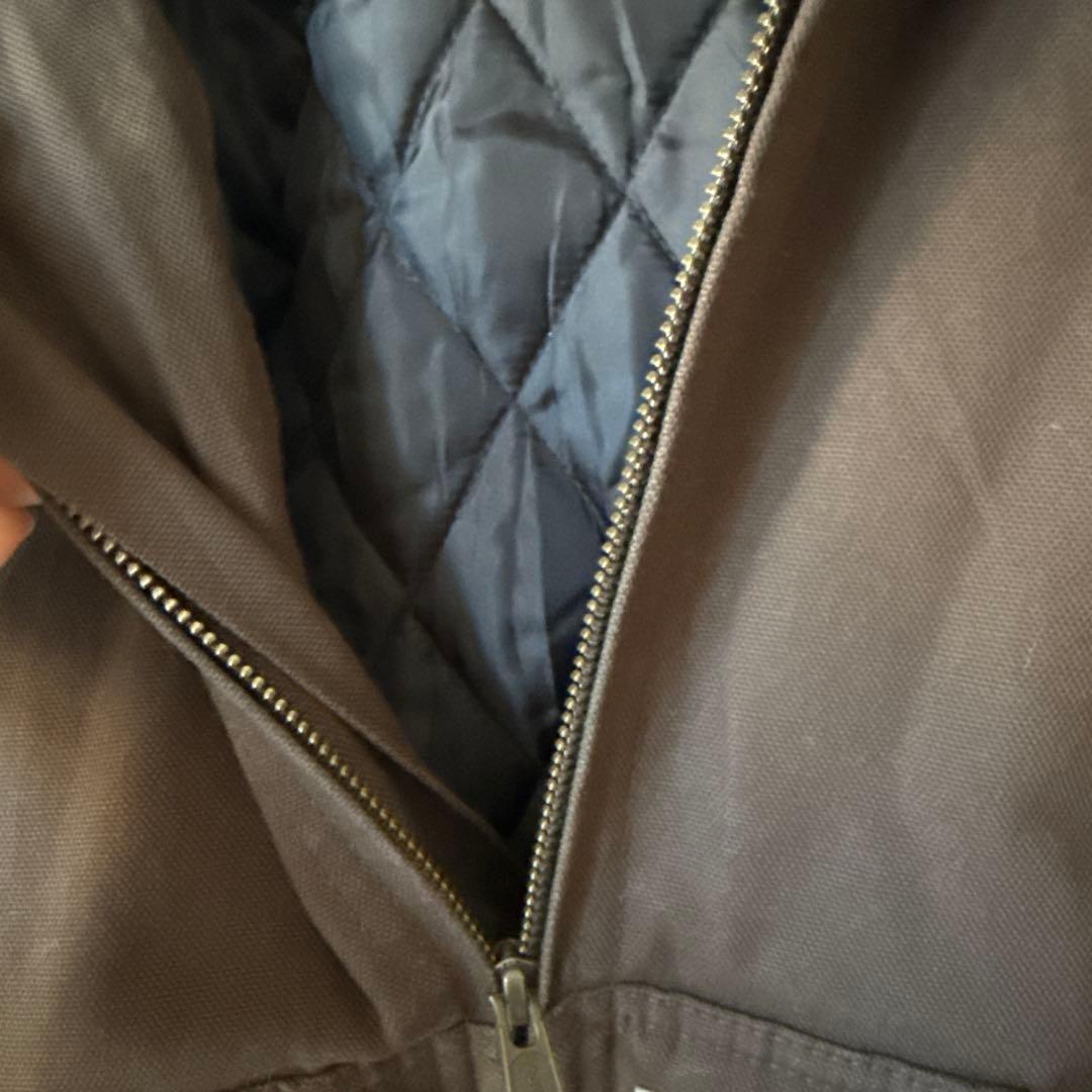 carhartt ダック　アクティブジャケット　ブラウン　7-8 130〜140