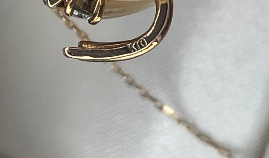 美品 K10 ネックレス