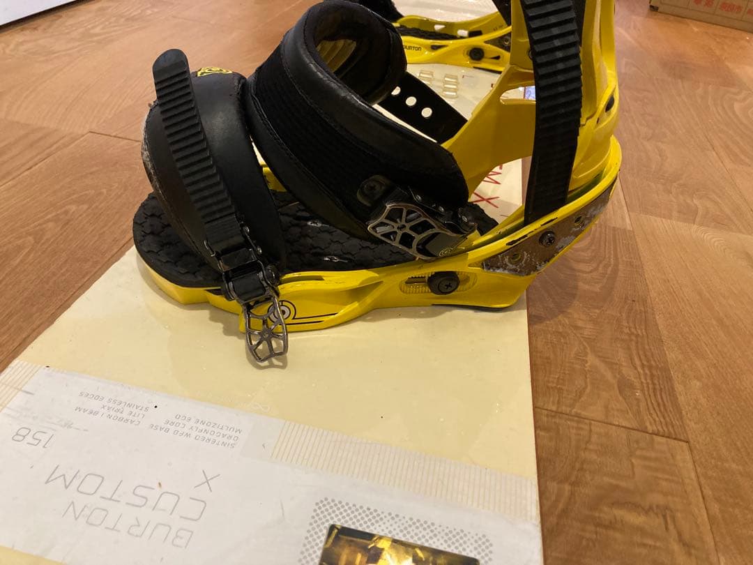 売り切り価格 バートン☆カスタムX★158☆セット☆ボード