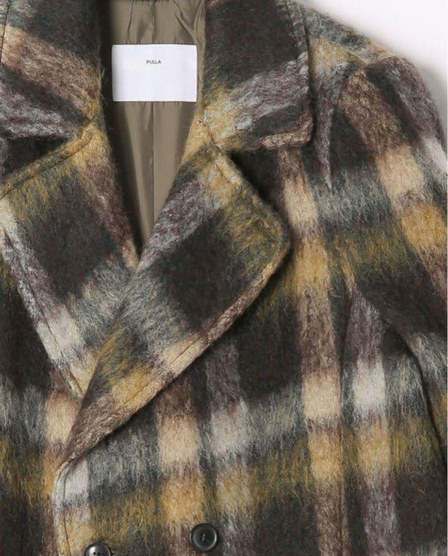 【cham゜さん専用【　】TOGA PULLA チェックロングコート