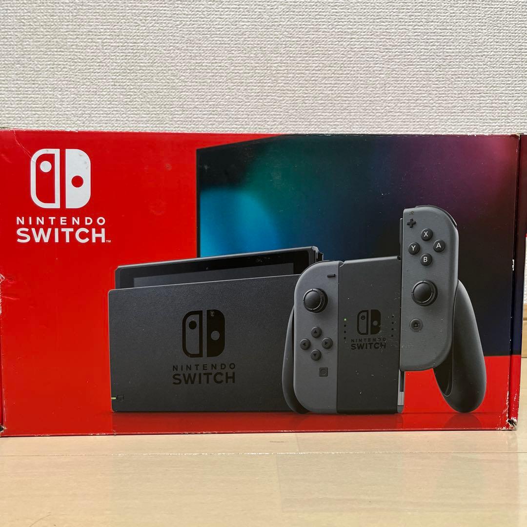 Nintendo Switch 本体 グレー ＋大乱闘スマッシュブラザーズソフト