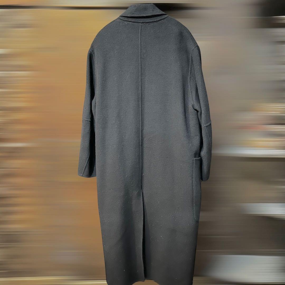 TODAYFUL オーバーウールコート ブラック 黒 36 ロングコート