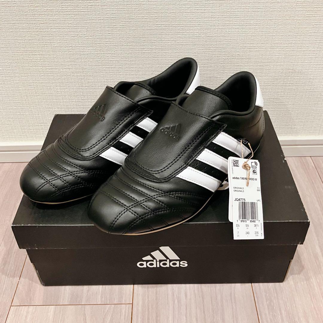 【新品タグ付】adidas Taekwondo アディダステコンドー 24cm黒