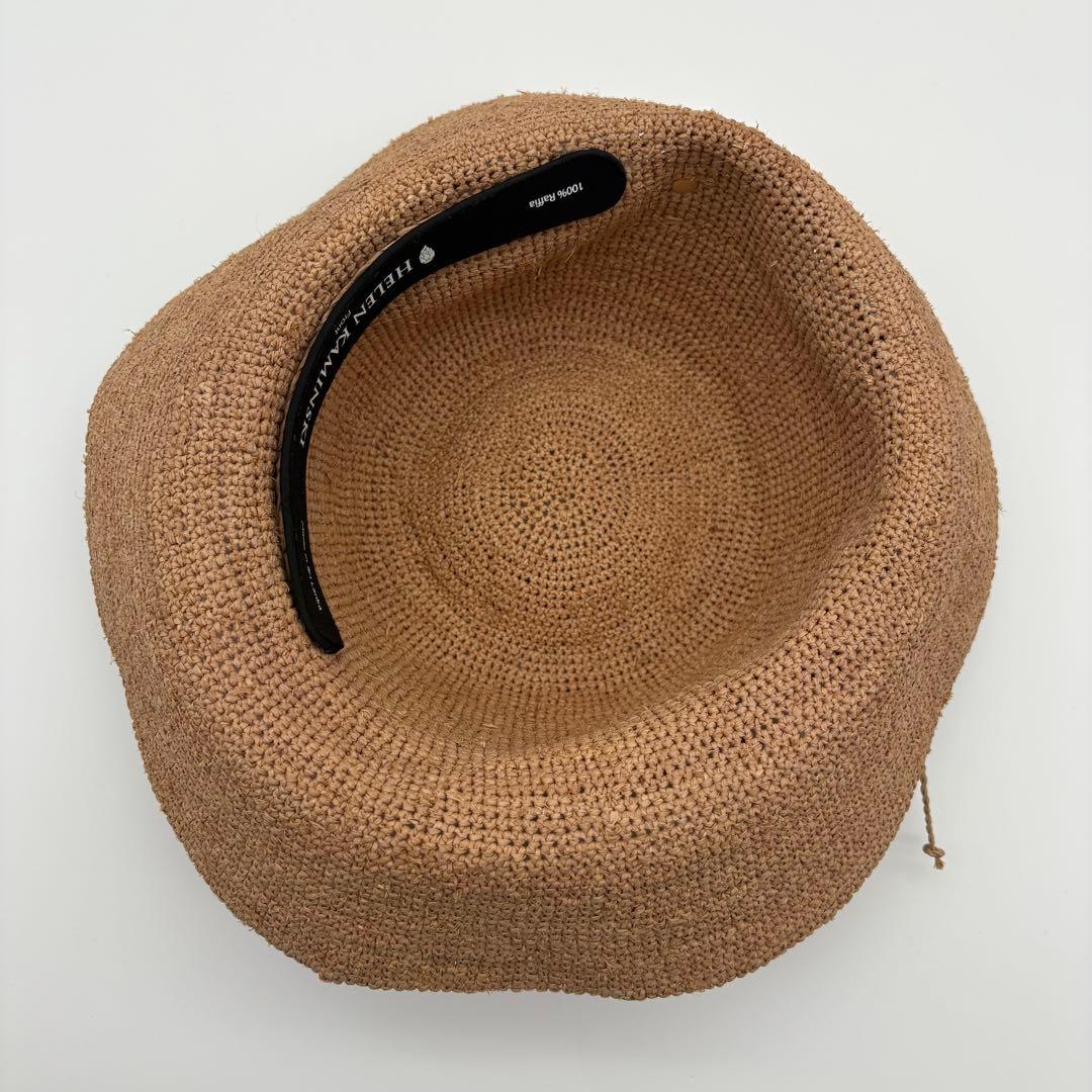 ヘレンカミンスキー Provence10 ラフィアハット 57cm ベージュ