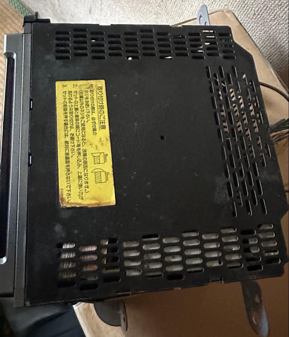 ソニー純正WX-C66MDヘッドユニット（スペクトラムアナライザー付き）