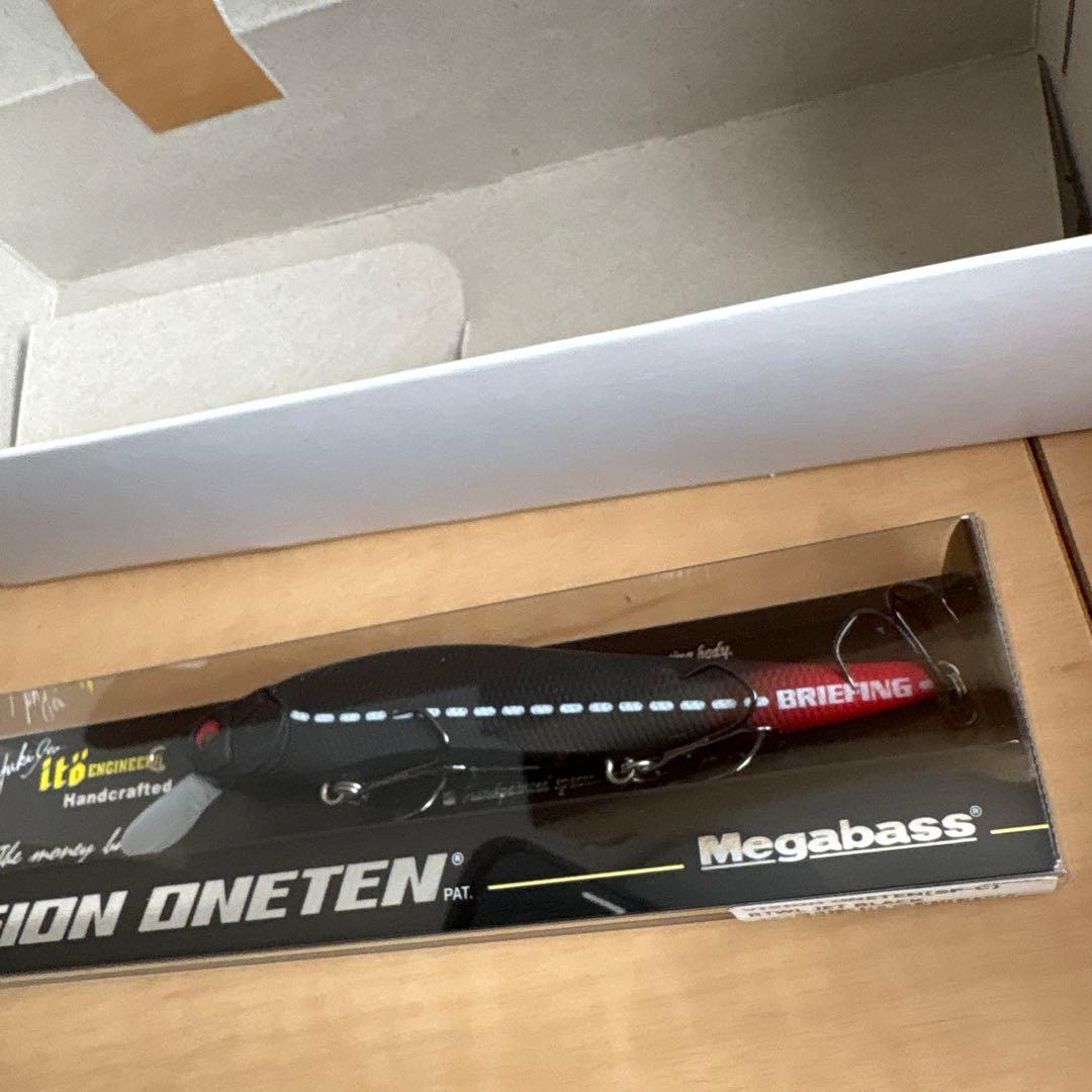 ルアー・フライ Megabass VISION ONETEN RTWL JET BLACK