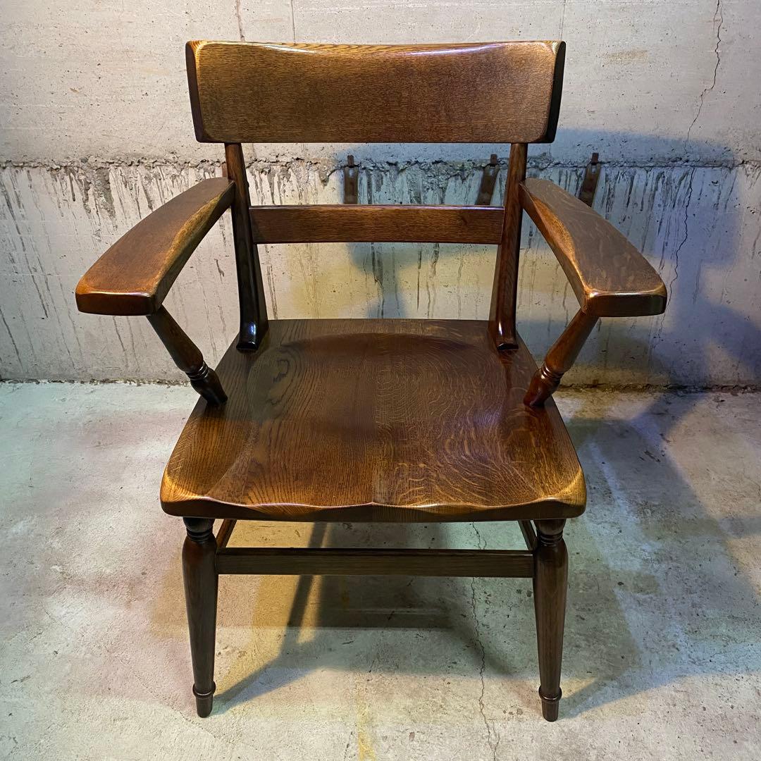 【美品】柏木工 ダイニング アーム　チェア WILDERNESS ウィルダネス②