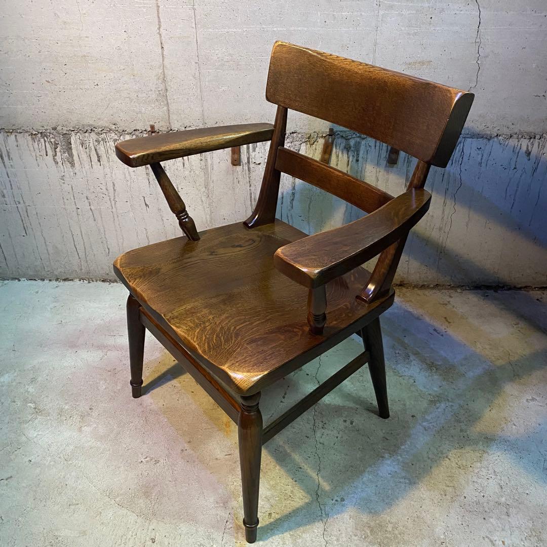 【美品】柏木工 ダイニング アーム　チェア WILDERNESS ウィルダネス②