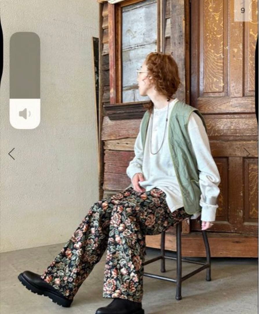 h　新品未使用　chimala キルティングベスト