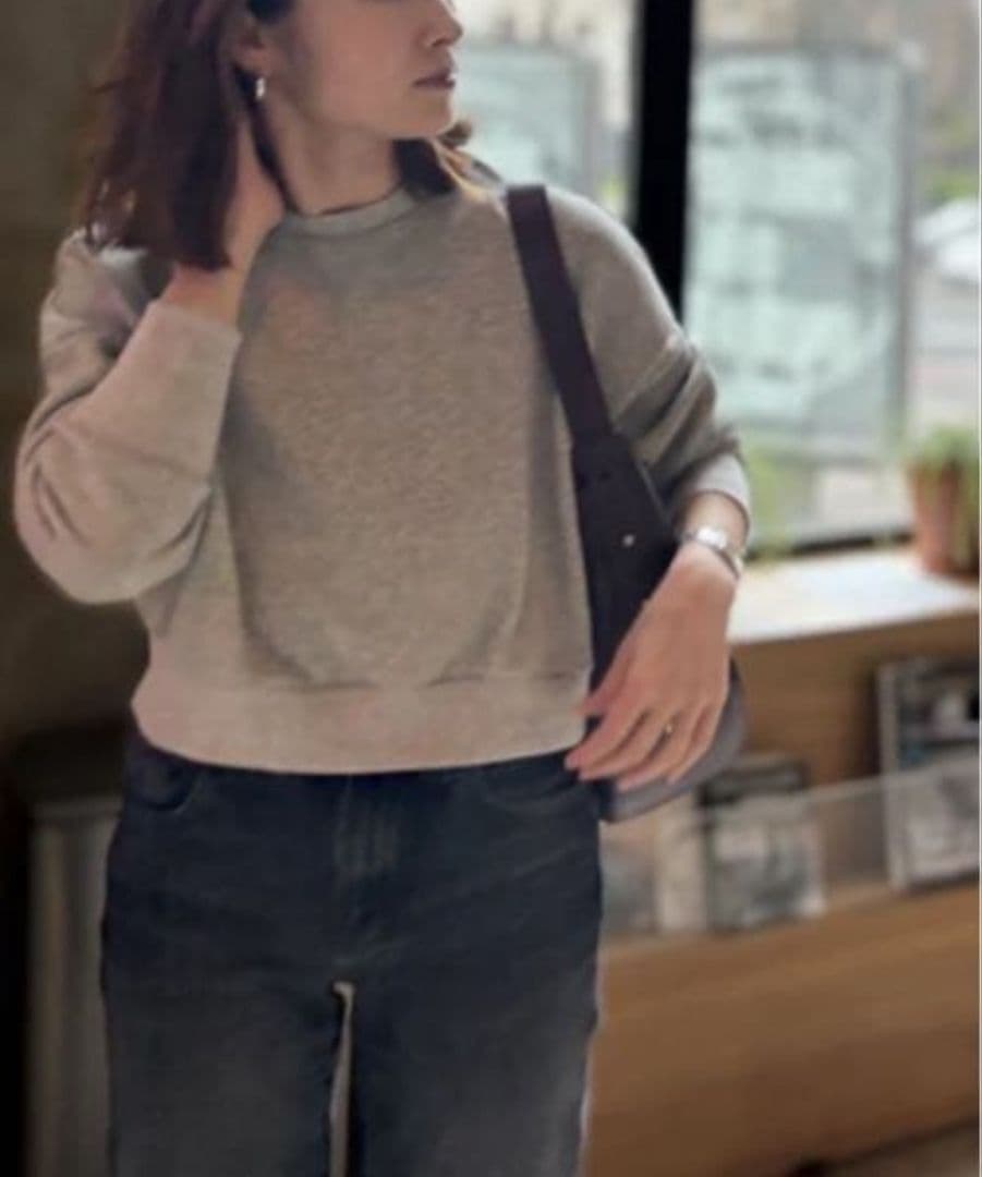 お値下げ！　aLORS paris スウェット ホワイト フリーサイズ　無地