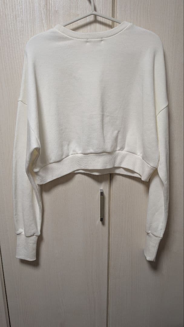 お値下げ！　aLORS paris スウェット ホワイト フリーサイズ　無地