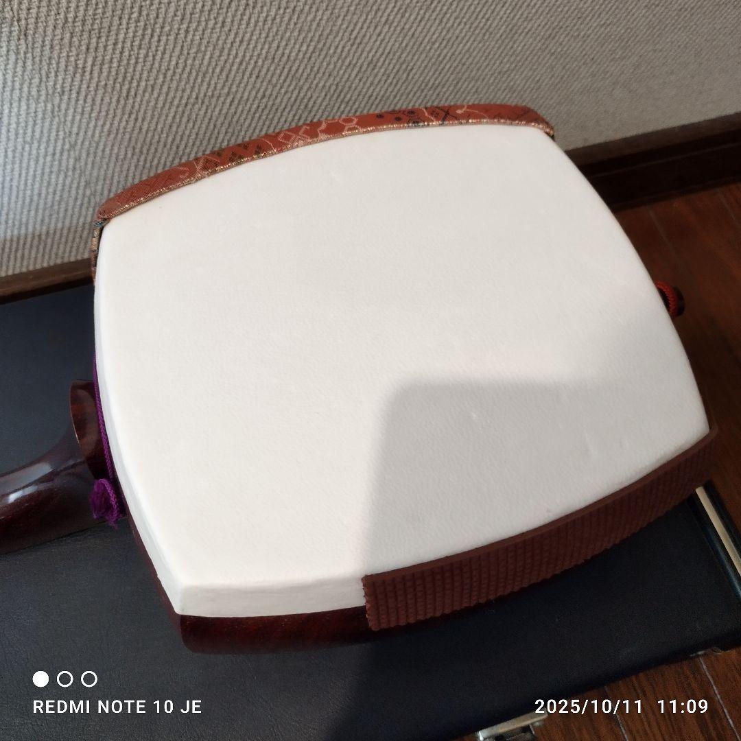 三味線 棹紅木（中棹）東サワリ付