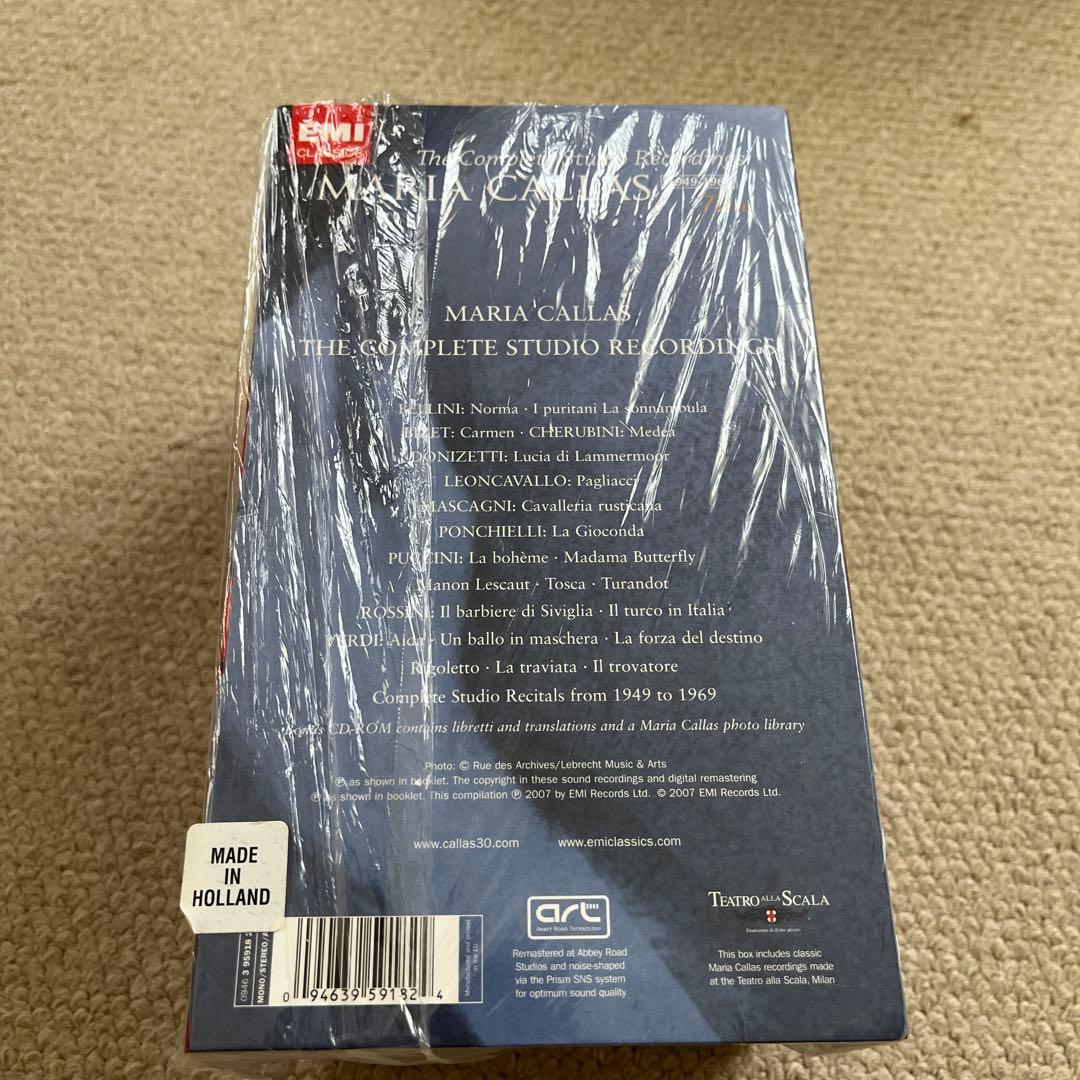 マリア•カラス　Complete Studio Recordings 新品