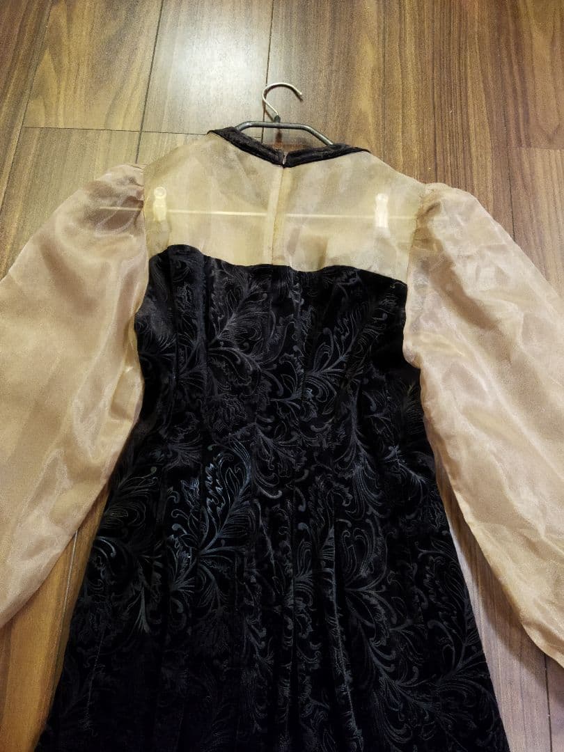 美品♪アマイル オケージョンドレス dress ベロア ワンピース