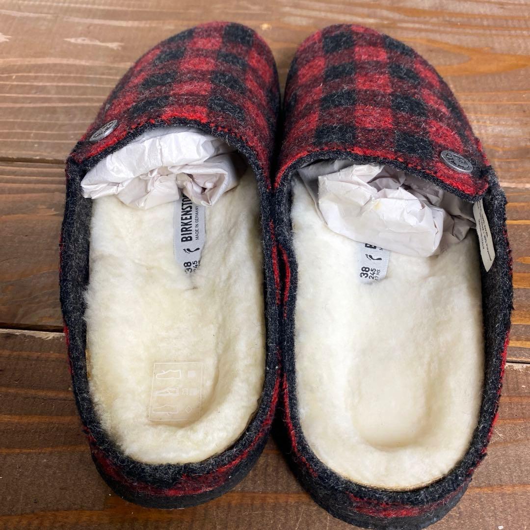 ビルケンシュトック　ツェルマット シアリング　ルームシューズ　サンダル　38